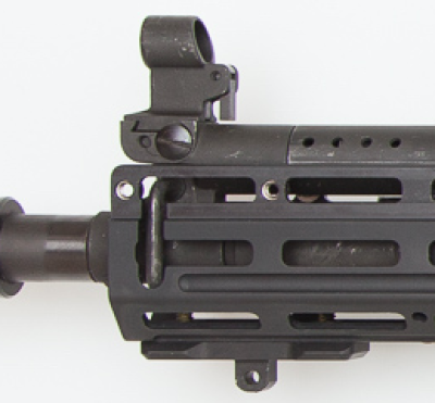 Installation step 2 – installed handguard