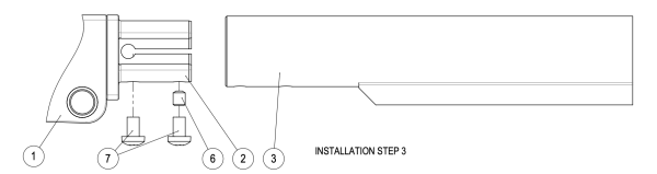Installation step 1 – receiver adapter